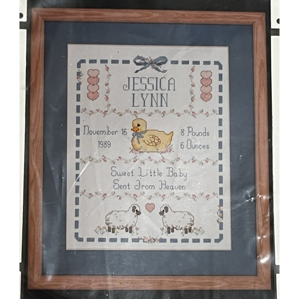 Imaginating Sweet Little Baby Birth Record Kit New Lambs/Sheep Duck Hearts